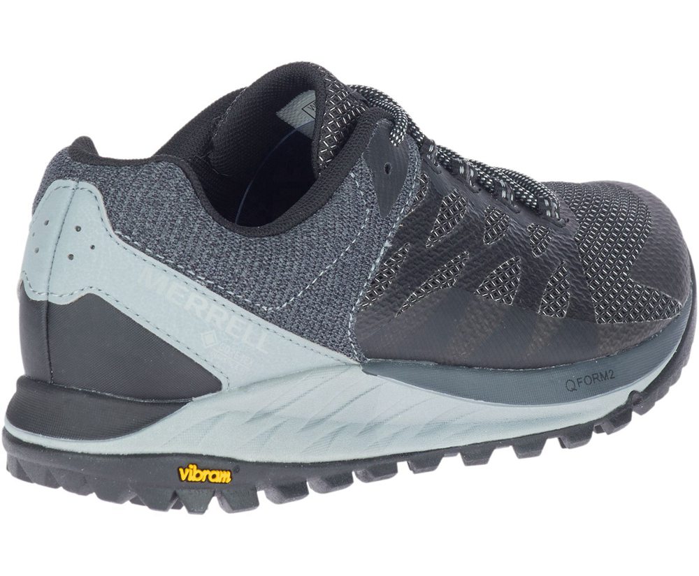 Buty Sportowe Merrell Damskie Czarne - Antora 2 Gore-Tex® Wide Width - 631940-FWB